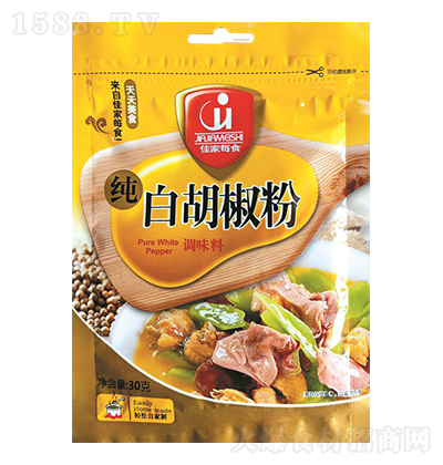 佳家每食 純白胡椒粉 30克