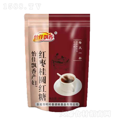 怡佳飄香 紅棗桂圓紅糖 烘焙廚房原料沖飲調味 300g