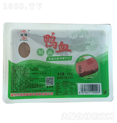 會強 鴨血 火鍋食材 生鮮食材 火鍋菜 435g