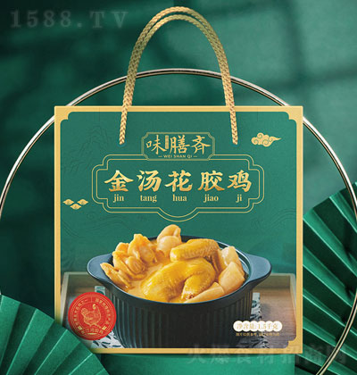 味膳齊金湯花膠雞1.5千克 冷凍 烹飪 方便即食