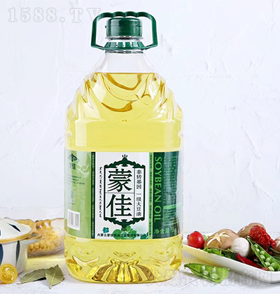 蒙佳 一級大豆油5L 食用油 糧油招商加盟招代理