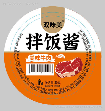 雙味美美味牛肉拌飯醬30g 調味醬 佐料醬料