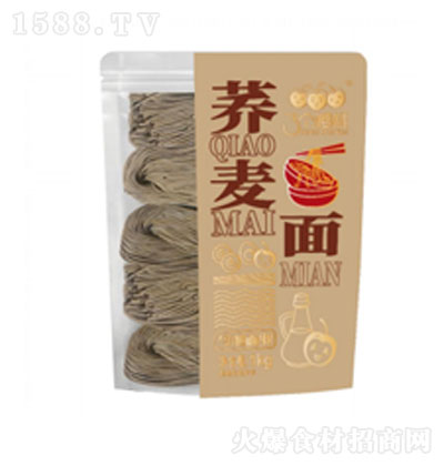 3個櫻桃蕎麥面1kg 面條 簡單方便 營養豐富