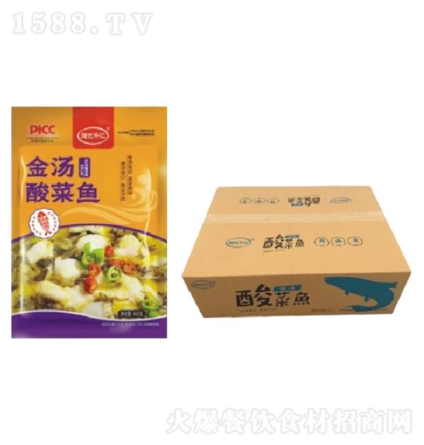 宏嘉 金湯酸菜魚(巴沙魚片)12kg(400gx30袋)